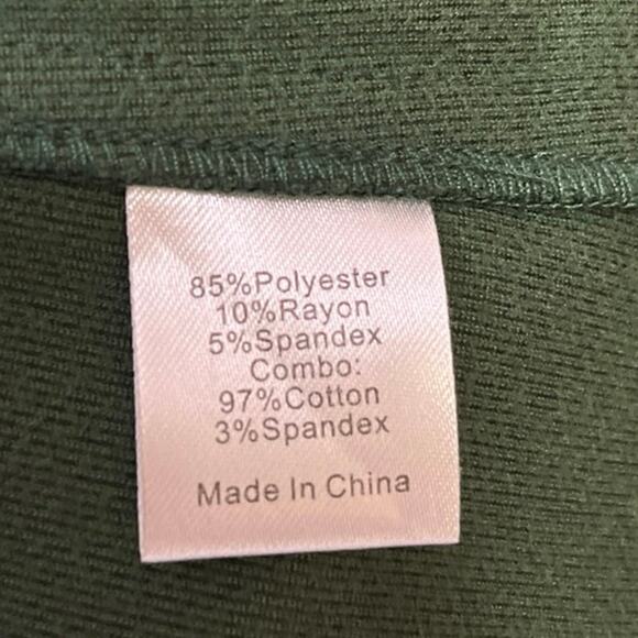 NEW Pomander Place Tuckernuck Ivy Dakotah Green Collar Long Sleeve Shift Dress S - Picture 10 of 10